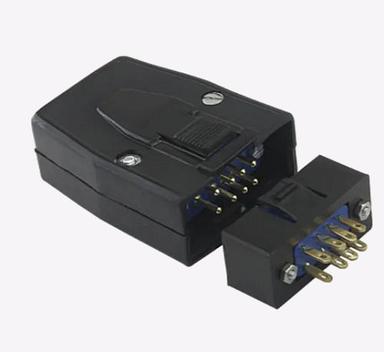 Black 150 Gm Pvc And Etfe120 Volts Mini Power Connector 