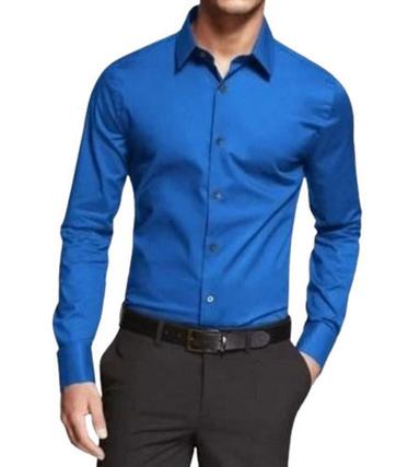 Mens Slim Fit Anti Wrinkle Full Sleeves Plain Dyed Cotton Blend Formal Shirt Age Group: 18 To 35
