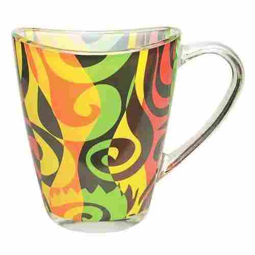 Printed Surface Glossy Finish Heat Resistant Ceramic Coffee Mug
