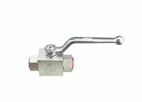 Threaded Connection Polished Finish Stainless Steel Hydraulic Ball Valve For Industrial 