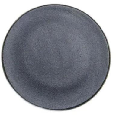 Black 25 X 25 X 2.5 Cm 60 Hrc 10 Megapascals Coated Surface Round Aluminum Plate 