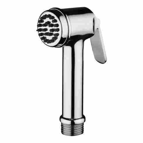 Glossy Finished Pipe Connection Round Shape Stainless Steel Health Faucet