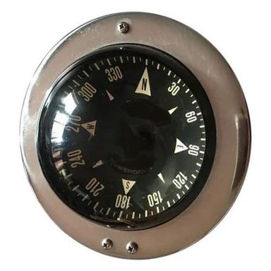 Nautical Style Brass And Glass Accurate Analog Display Marine Gyro Compass