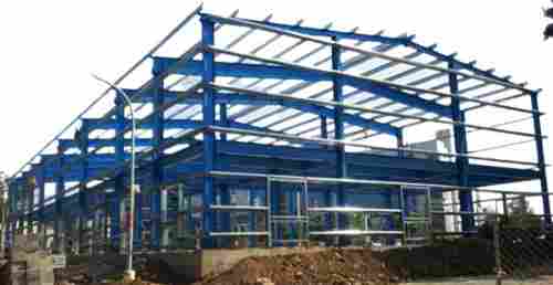 250 Mm Thick Rust Proof Paint Coated Mild Steel Prefabricated Structure