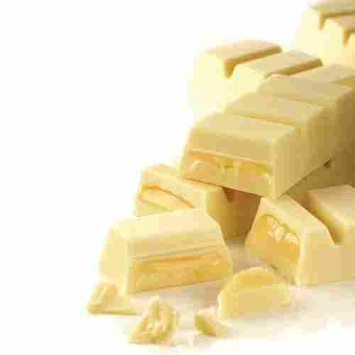 Butter Flavored Solid Sweet White Chocolate Bar With 6 Months Shelf Life 