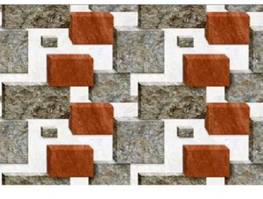 Multi Color 30X45Cm Rectangular Ceramic Super Glossy 3D Wall Tiles