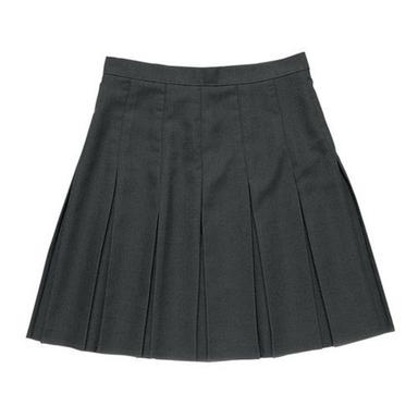 Comfortable Daily Wear Plain Dyed Polyester School Skirts Age Group: 8 Year Above
