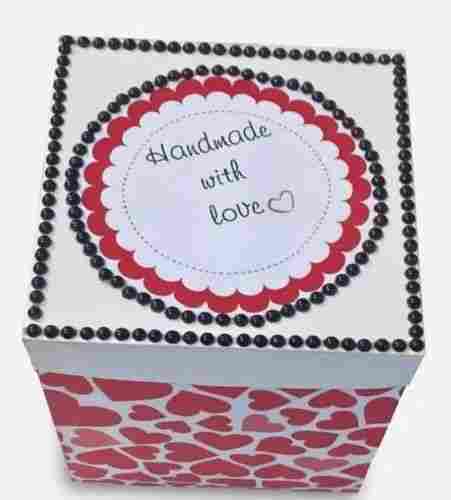 5 Inch Glossy Plain 4 Layer Box for Gift
