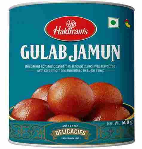 500 Gram Sweet And Delicious Taste Deep Fried Soft Gulab Jamun 