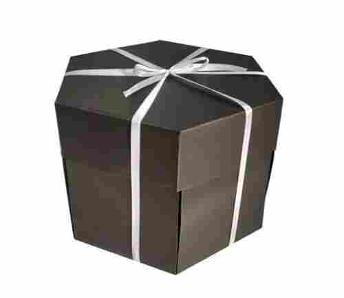 Haxagonal Matt Finish Paper Chocolate Packaging Gift Box