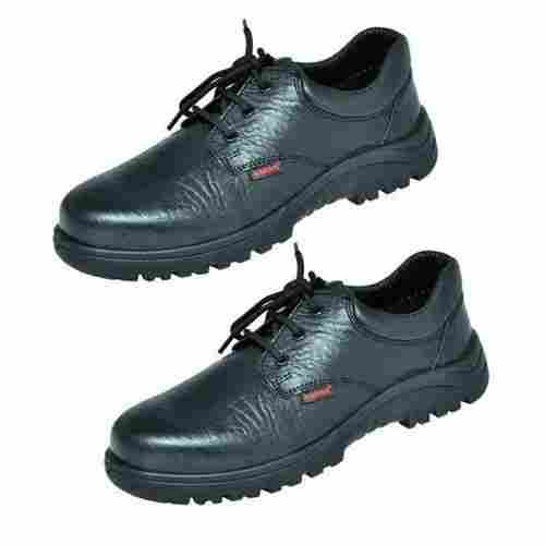 Lace Closer Leather Men Safety Shoes for Construction