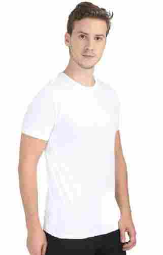 Skin Friendly Short Sleeve O Neck Soft Cotton T Shirt For Men