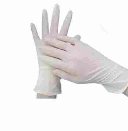 Soft Palm Plain Full Finger Latex Non Sterile Gloves 
