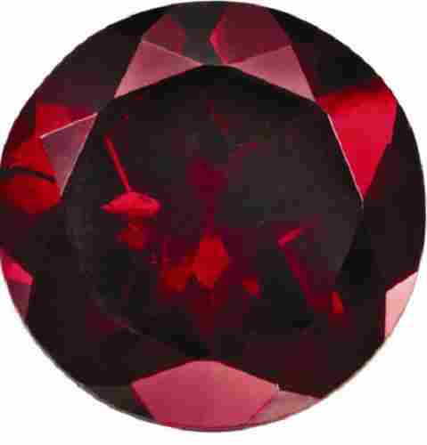 10 Gram Radiation Treated Round Brilliant Cut Rhodolite Garnet Gemstones 