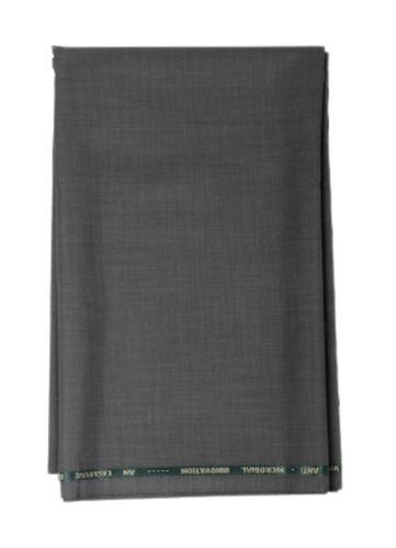 Dark Grey 5 Meter Long 220 Gsm Shinny Plain Polyester Trouser Fabric