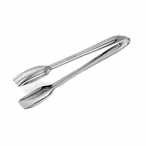 2 Mm Thick 10 Inch Polished Finished Stainless Steel Tong For Kitchen