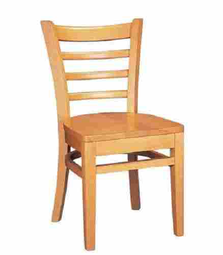 20 X 15 Inches Rectangular Polished Teak Wooden Chair for Home