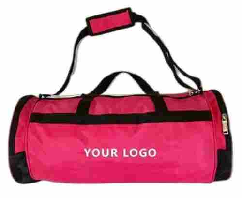 27x22x4 Centimeters Shoulder Length Handle Canvas Gym Bag