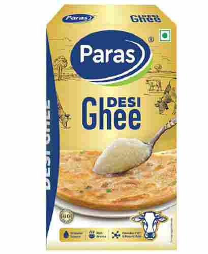 Cow Milk Pure Desi Ghee 500g Pack with 15% Fat Content