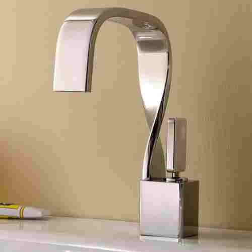 Stainless Steel Deck Mounted Basin Faucet For Home And Hotel Use