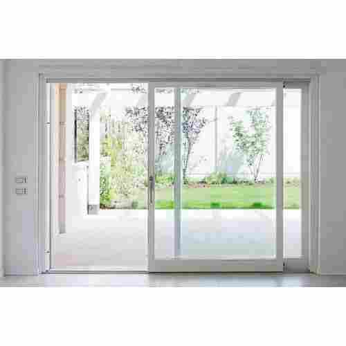 8 Mm Three Track Upvc Glass Sliding Door For Home Use