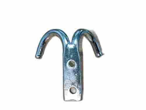 Galvanized Stainless Steel Double Sided J Hook For Bathroom Fittings 