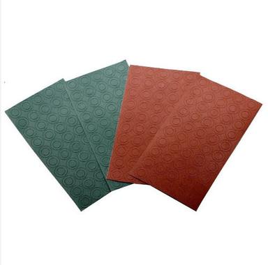 Dark Green & Red Hard Chemical Offset Printing Polished Polyester Backing Paper