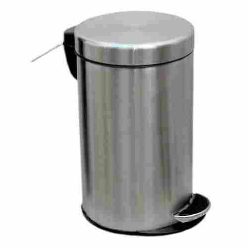 Rust Proof Polished Round Stainless Steel Garbage Bin