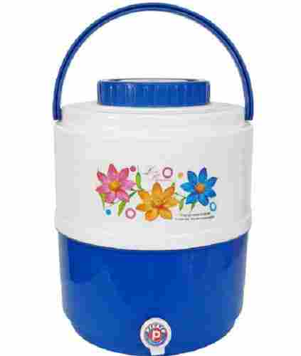 20 Liter Capacity Plastic Round Polished Water Camper With Handle