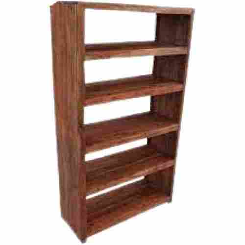 5 Feet Height Rectangular Polished Surface Solid Plywood Wooden Rack 