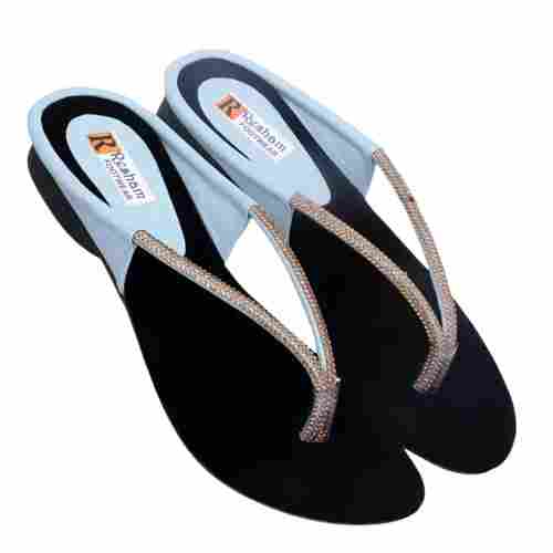 Fancy Casual Wear Light Weight Pvc And Eva Slippers For Ladies 