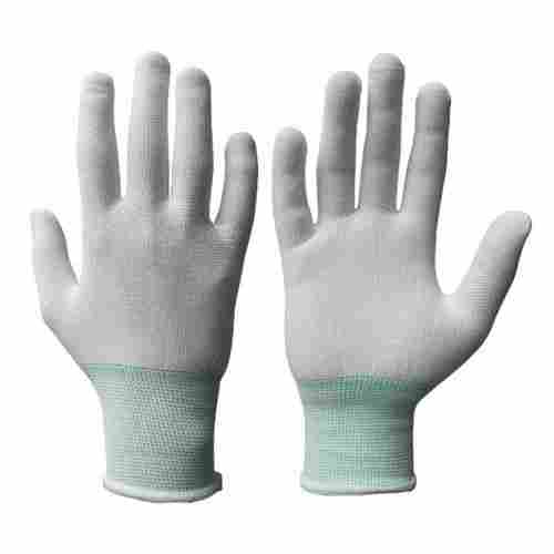 Lightweight Plain Wear Resistant Full Finger Style Nylon Gloves