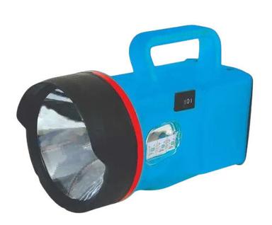 11X20 Centimeters Color Coated Plastic Body Rechargeable Torch Color Temperature: 6500 Kelvin (K)