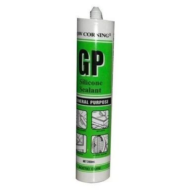 280 Ml 6 Mm Thick Water Resistant Corning Silicone Sealant For Construction Application: Plastic