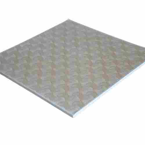 4mm Thick and Square Edge type Poly Vinyl Chloride Laminated Gypsum Ceiling Tiles