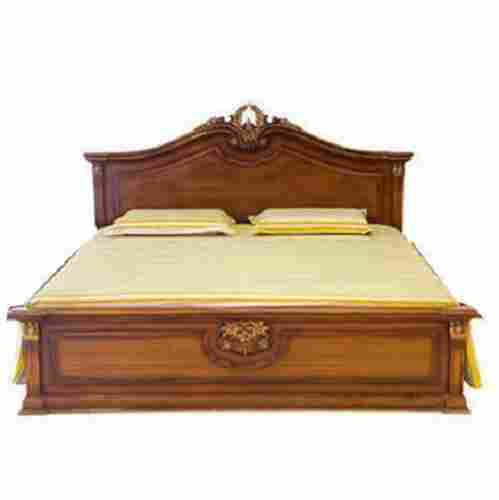Frame Design Teak Solid Wooden Bed - Size 72 X 42 Inches