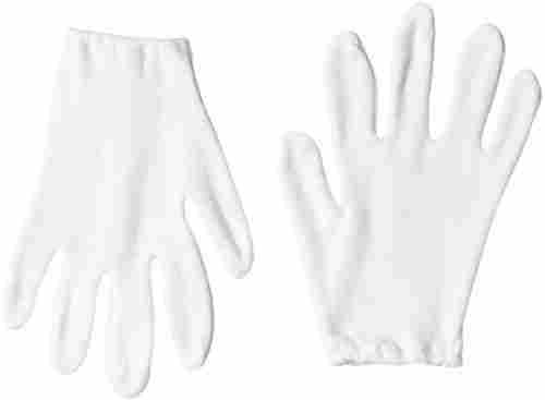 Half Finger Washable Plain Cotton Hosiery Hand Gloves For Safety