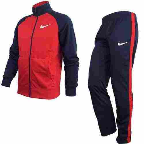 Available In Various Color Men Full Sleeves Tracksuit For Gym Wear