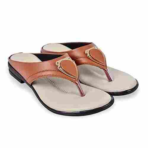 Comfortable Daily Wear Non-Slip Leather and PU Based Slipper