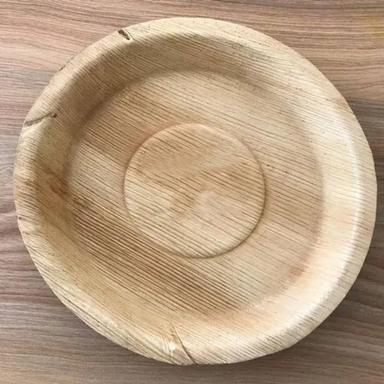 Brown 12 Inch Light Weight And Ecofriendlly Disposable Areca Plates