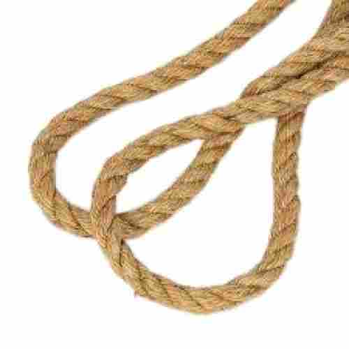 Great Tensile Strength Environment Friendly Braided Jute Rope For Rescue Operation