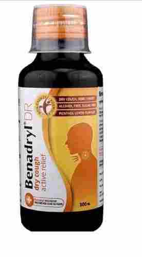 150 Ml Liquid Benadryl Dry Cough Syrup