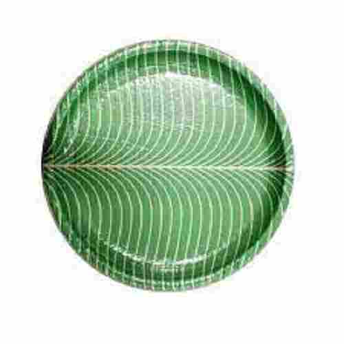 Single Use Printed Temperature Resistant Round Disposable Paper Plates