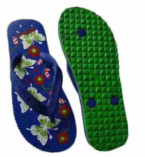 Slip On Eva Rubber Printed Daily Wear Slippers For Ladies