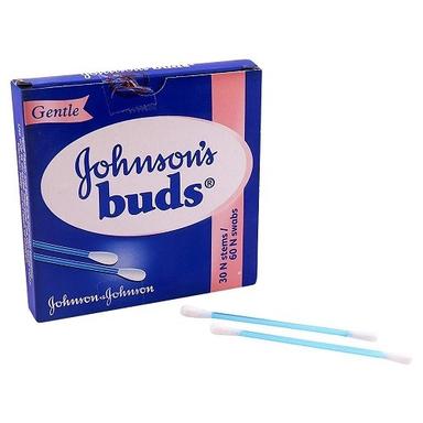 White Soft Small Plastic Stick 100 % Cotton Buds For Ear Cleaning