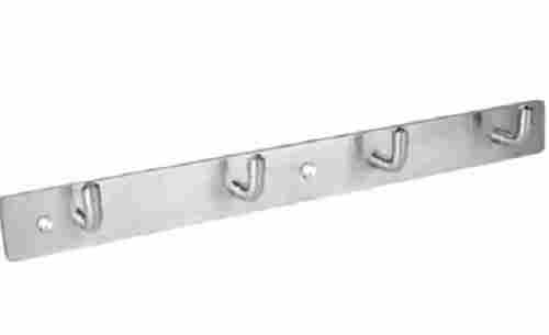 10 Inch Rectangular Plain Stainless Steel Wall Mounted Clothes Hook