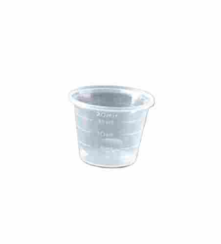 20ml Transparent PP Plastic Measuring Cups for Pharmaceutical Industry