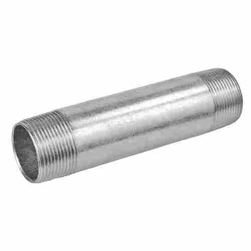 4 Mm Thick Round Galvanized Finished Stainless Steel Pipe Nipples For Plumbing