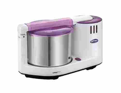 Stainless Steel Electric White With Purple Wet Grinder