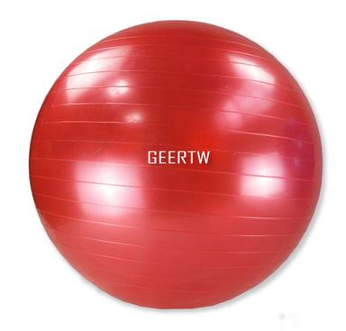 45-100Cm Eco-Friendly Pvc Fittness Exercise Pilates Balls (Red) Dimension(L*W*H): 45  Centimeter (Cm)